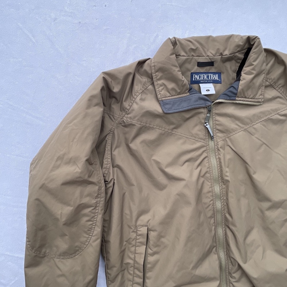 Pacific Trail Men's Full Zip Windbreaker‎ Jacket Size Large Coat Bomber Santa Fe - Picture 4 of 16